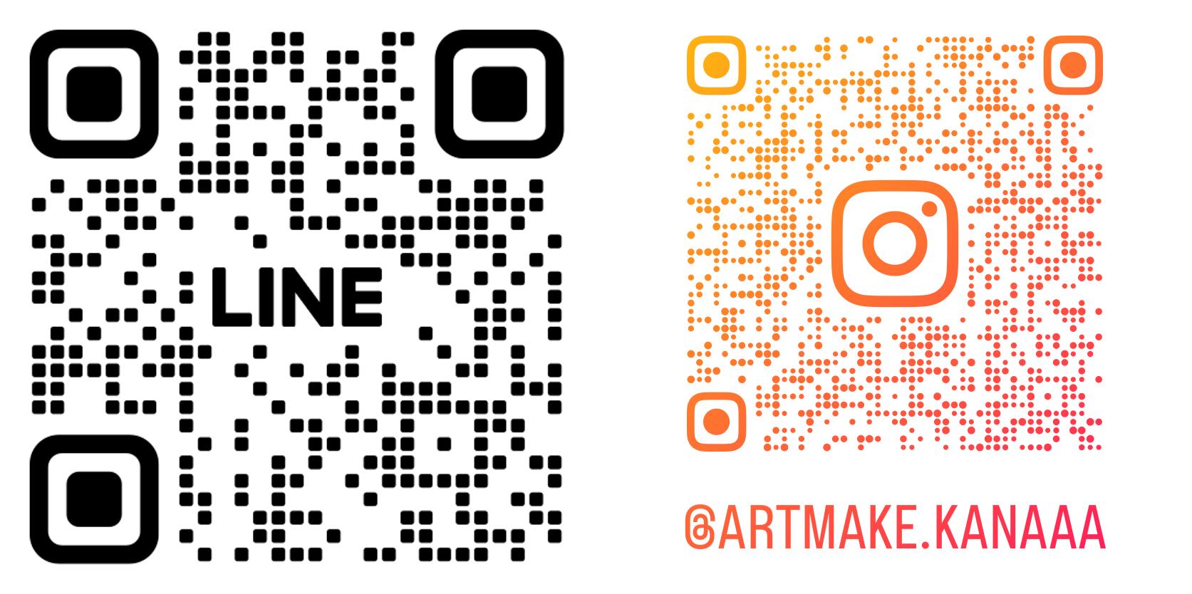 アートメイク　　　　　　　　　　　　公式ＬＩＮＥ　Instagram